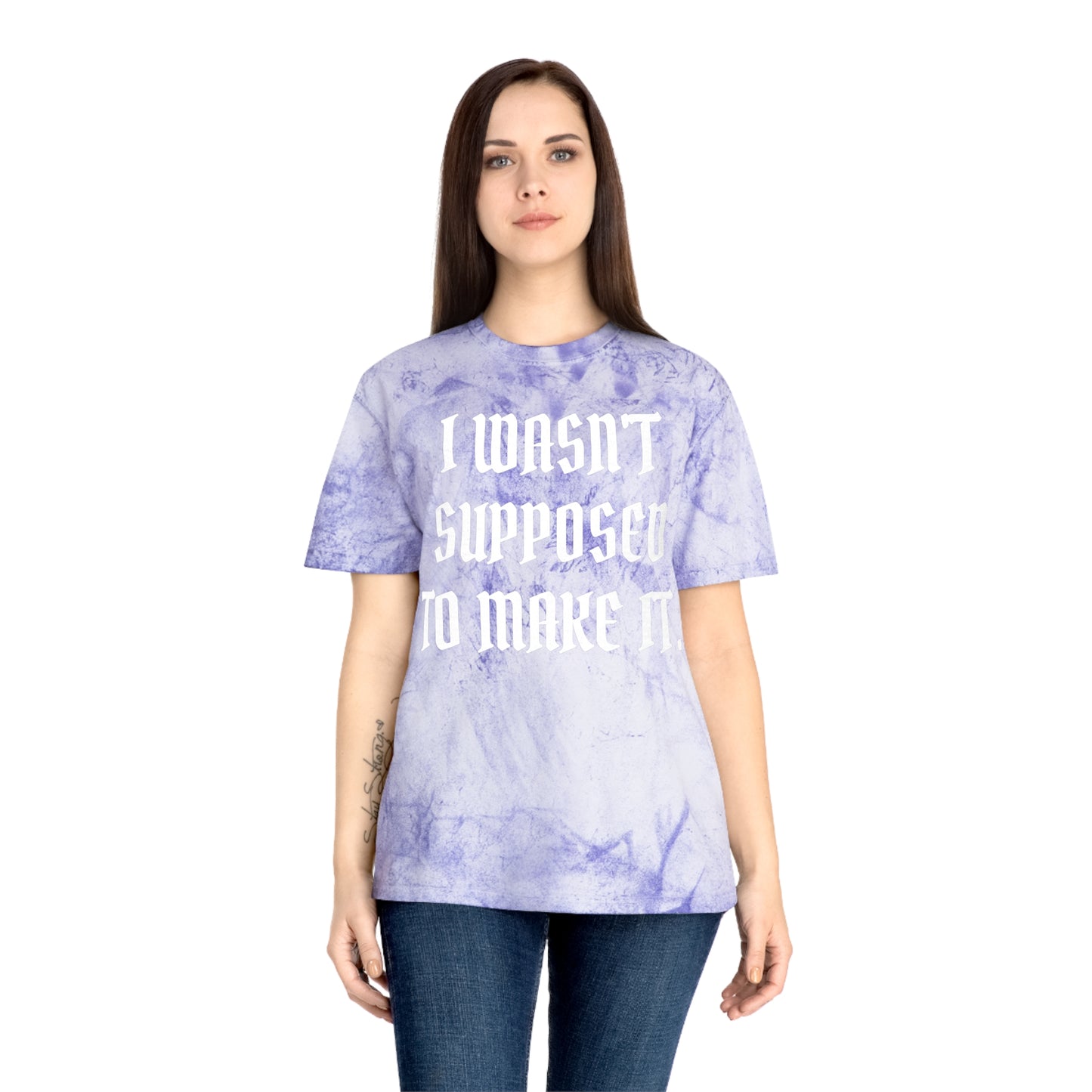 I Wasn't Supposed To Make It — Acid Wash Tee