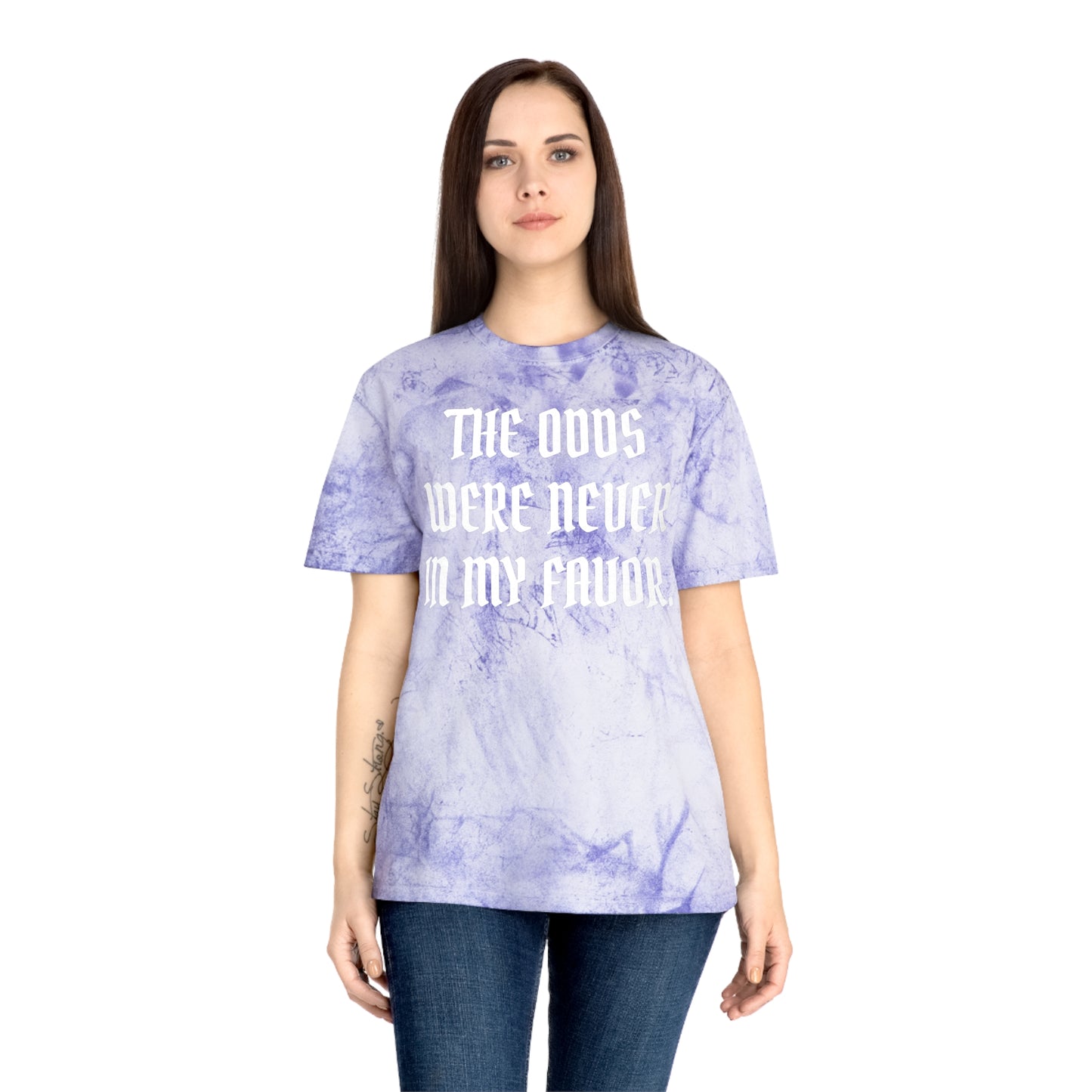 The Odds Were Never in My Favor — Acid Wash Tee