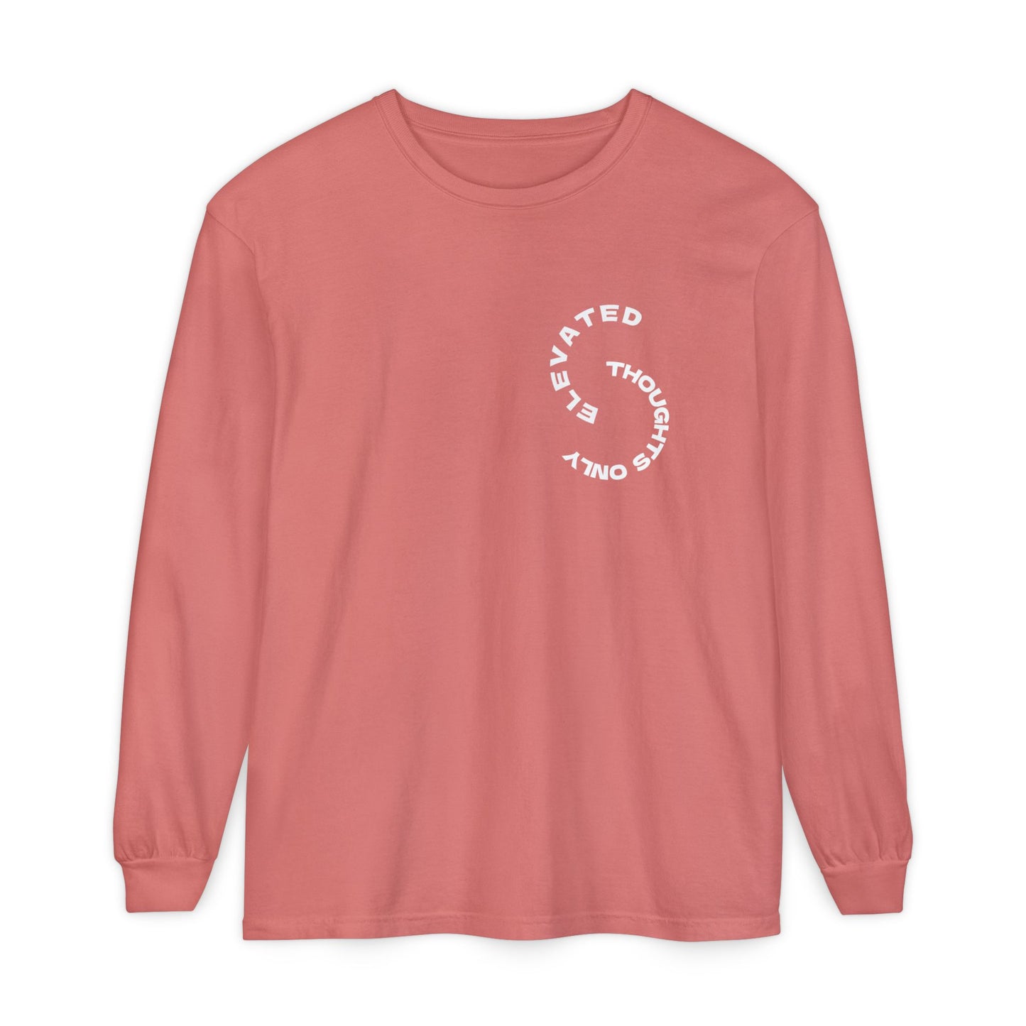 Elevated Thoughts Only — Long Sleeve Tee