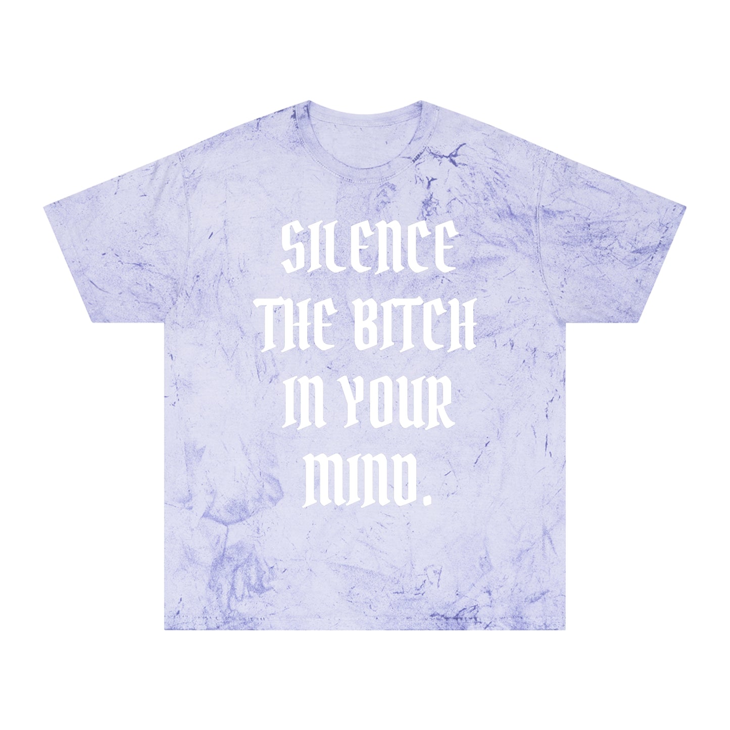 Silence the B**** in Your Mind — Acid Wash Tee